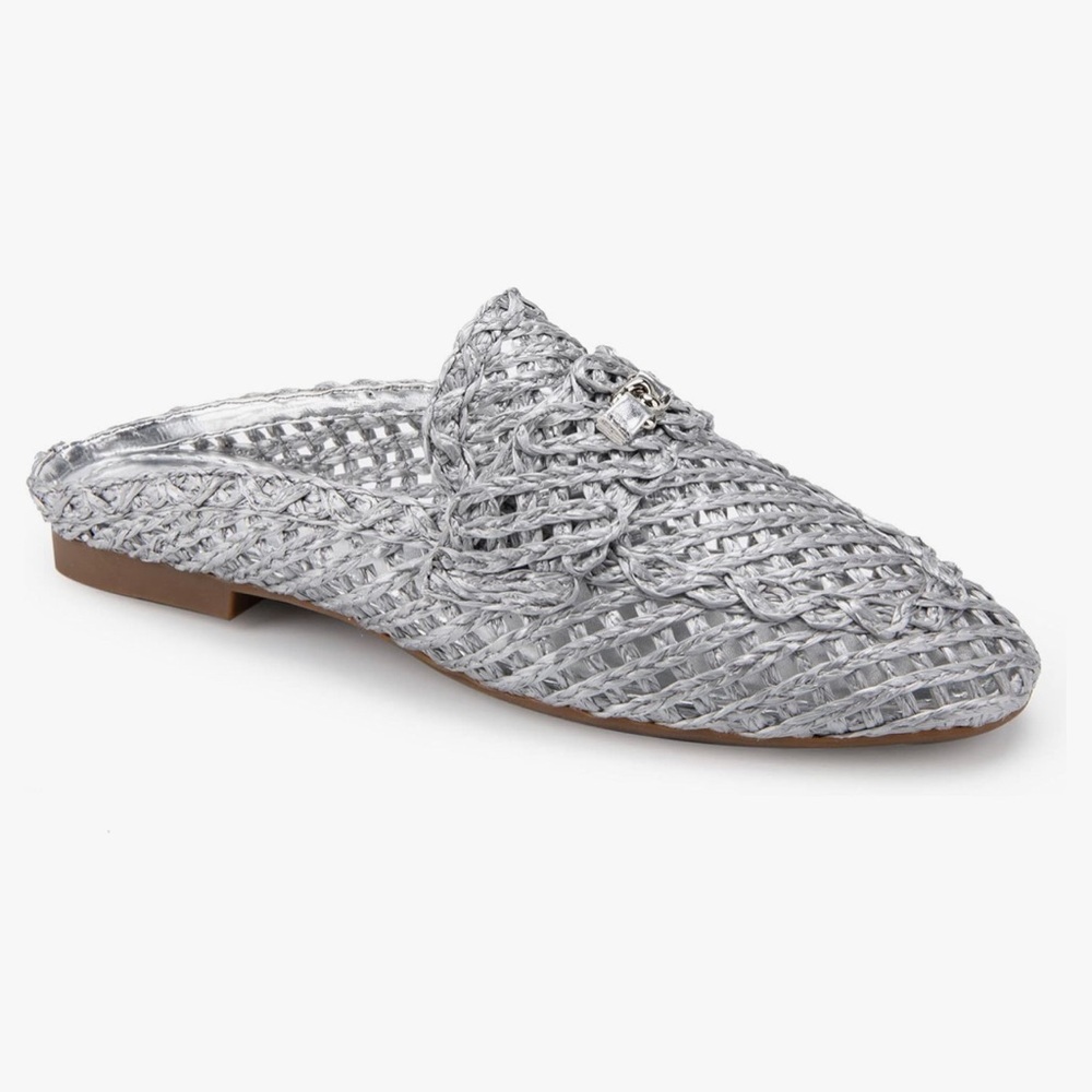 Aerosoles Hannah Silver Raffia Loafer